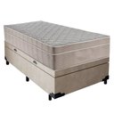 Ver imagem 6 de Cama Box Baú Suede Solteiro + Colchão Sereneprime Molas Ensacadas 88x188x69 Bege