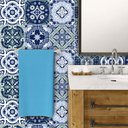 Ver imagem 1 de Adesivo de Azulejo Moroccan 16 Arte Destaque