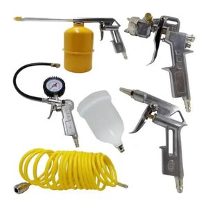 Kit de acessórios para compressor de ar com 5 peças - KCA5P