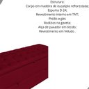 Ver imagem 2 de Calçadeira Baú Sapateira 90cm Ayla Veludo Capitonê