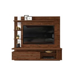 Painel para TV Marin até 55 Polegadas Griz/Carvalho - DJ Móveis - 3