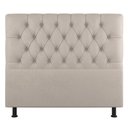 Ver imagem 1 de Cabeceira Cama Box Casal Queen Size Nice 160cm Suede Bege - Abmaza