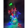 Enfeite de Natal Cordão Pisca Luzes Borboleta 28 Leds 127V Art Christmans 110 - 2