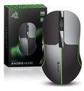 Ver imagem 2 de Mouse Gamer sem Fio Wireless Usb Bluetooth 1600 Dpi Led Rgb Cor Preto/cinza