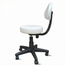 Mocho para Estética Cadeira Ergonômica Regulagem de Altura Clínica Manicure Giratória Rodízios - 4