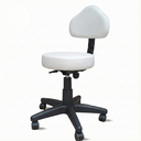 Ver imagem 1 de Mocho para Estética Cadeira Ergonômica Regulagem de Altura Clínica Manicure Giratória Rodízios