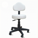 Ver imagem 3 de Mocho para Estética Cadeira Ergonômica Regulagem de Altura Clínica Manicure Giratória Rodízios