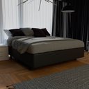 Ver imagem 2 de Base Box para Cama Casal 138x188cm Liz S05 Sintético Cinza - Mpozenato