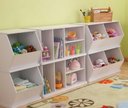 Ver imagem 2 de Kit de 3 Organizadores de Brinquedos 100% Mdf - Único
