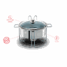 Rechaud Redondo Brinox Savoy 7 Litros Ø 33 Cm Aço Inox - 2