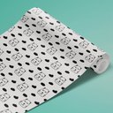 Ver imagem 3 de Papel de Parede Gatos 2 Arte Destaque 3,50 Metros