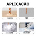 Ver imagem 6 de Broca De Torção Triangular Fura Tudo 4Mm 5Mm 6Mm 8Mm 10Mm 12Mm