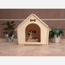 Ver imagem 4 de Casa de Madeira para Cachorro Cães de Porte Grande - Bolt - Marrom