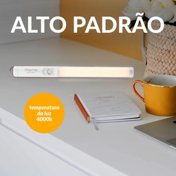 Luminária com Sensor de Presença para Armário 30 Leds Recarregável 1800mah Momo Glow - 2