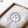 Adesivo Obrigada Pela Compra Flork Coração Redondo 3x3cm 200un - 3