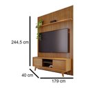 Ver imagem 3 de Combo Painel de Tv 60 Polegadas + Rack Milo - 7 Decor Cumaru