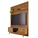 Ver imagem 1 de Combo Painel de Tv 60 Polegadas + Rack Milo - 7 Decor Cumaru
