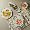 Ver mais imagens de Prato Raso Porto Brasil 27cm Bio Vanilla Cerâmica Stoneware Orgânico Off White Mesa Posta Avulso