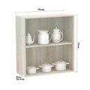 Ver imagem 2 de Armário Luciane 70cm 2 Portas Luci