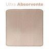 Tapete Escorredor de Louça Ultra Absorvente Bege 45x40cm - Camesa - 2