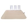 Tapete Escorredor de Louça Ultra Absorvente Bege 45x40cm - Camesa - 1
