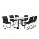 Ver imagem 1 de Conjunto de Jantar Itália com 6 Cadeiras Base Goiás Bm Tubulares Off White-courissimo 134