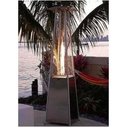 Aquecedor À Gás Pirâmide Quartzo Ambiente Externo Aço Inox Durável - 7