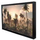 Ver imagem 2 de Quadro Decorativo Caixa Floresta e o Céu Azul Tacolado Moldura Caixa Alta 4,5cm Madeira com Vidro 2