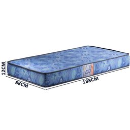 Colchão Gazin Solteiro D20 Supreme Azul 188 X 88 X 12 - 4