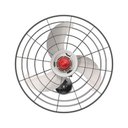 Ver imagem 2 de Ventilador Parede Oscilante 70cm Power Bivolt Cinza e Preto - 4201 - Ventisol