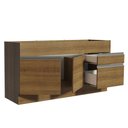 Ver imagem 5 de Balcão de Pia Armário de Cozinha 150 Cm 2 Portas e 2 Gavetas (sem Tampo e Pia) Rustic Glamy Madesa