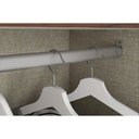 Ver imagem 6 de Guarda Roupa Casal 6 Portas e 3 Gavetas C/ Espelho e Pés Cover Off White/nature - Henn