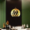 Ver imagem 2 de Luminária Teto Tipo Pendente em Mdf - Completa