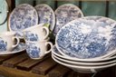 Ver imagem 2 de Kit 4 Pratos Rasos Biona Cena Inglesa Oxford® Cerâmica 26cm