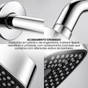 Ver imagem 5 de Chuveiro Ducha Quadrada Articulável Banheiro Solar Aquecimento Gás Cromado