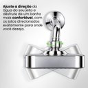 Ver imagem 6 de Chuveiro Ducha Quadrada Articulável Banheiro Solar Aquecimento Gás Cromado