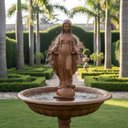 Ver imagem 4 de Chafariz Escultura Nossa Senhora Das Graças Capela Imagem Santa