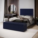 Ver imagem 1 de Kit Painel Rana 200 e Calçadeira Alpha Couro Aradecor
