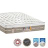 Cama Box com Baú Queen Branco + Colchão de molas ensacadas (Pocket) Queen Silver Star - Castor 158x1 - 5