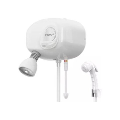 Ducha Potenza Eletrônica C/desviador 8t Br Cardal Aq026/2 Cinza, 7800 W, 220v