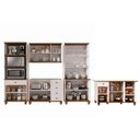 Ver imagem 6 de Cozinha Completa Modulada 4 Gavetas Joy Branco/Off White/Nogueira