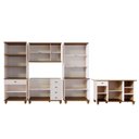 Ver imagem 5 de Cozinha Completa Modulada 4 Gavetas Joy Branco/Off White/Nogueira