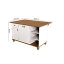 Ver imagem 4 de Cozinha Completa Modulada 4 Gavetas Joy Branco/Off White/Nogueira