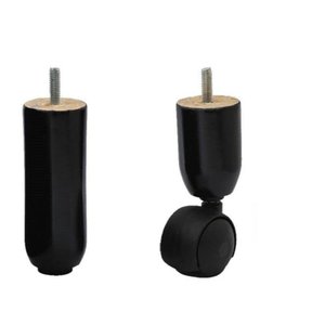 Kit Pés Box Castor Escuro 7 Unidades (13cm)