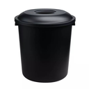 Ver imagem 5 de Cesto de Lixo Grande Lixeira de Plastico com Tampa Alça Multiuso Cozinha Lavanderia Comercio