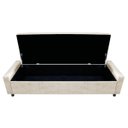 Ver imagem 5 de Kit Cabeceira e Calçadeira Baú King Everest P02 195 cm para cama Box Linho - Doce Sonho Móveis KIT C