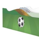 Ver imagem 2 de Cama Solteiro Infantil Campo de Futebol com Colchão MDF Branco Casah