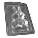 Ver imagem 5 de Forma de Silicone Coelho Diamantado - 10,2cm X 18cm - 4 Un