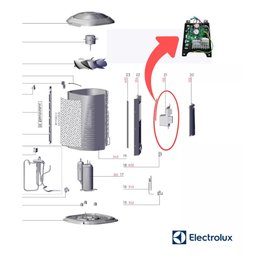 Placa Inversora Ar Split Electrolux Qe12f Xe12f Qe12f Xe12f - 5