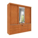 Ver imagem 2 de Guarda Roupa 3 Portas Chicago com Espelho Tcil